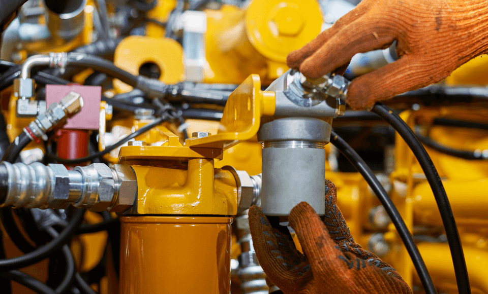 Contaminación del fluido hidráulico